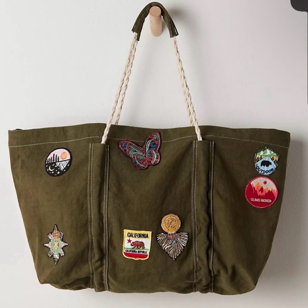 Free People Badge Tote